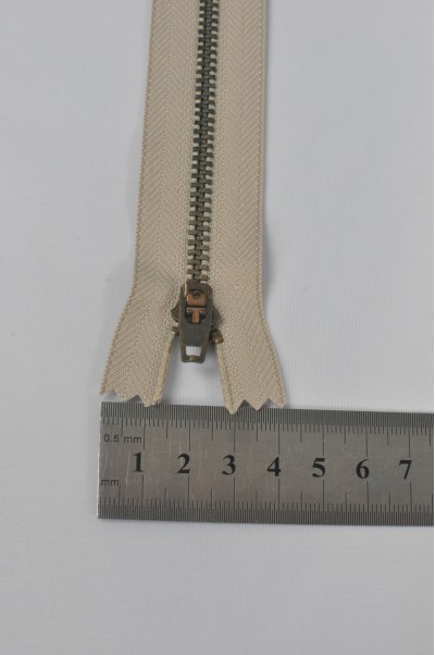 ZIP052  3號拉鏈  密尾金屬拉鏈  單頭拉鏈  金屬拉鏈 不設單獨拉鍊訂購 正面照